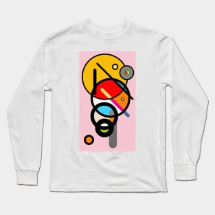 Expressive automatism abstract 5232 Long Sleeve T-Shirt